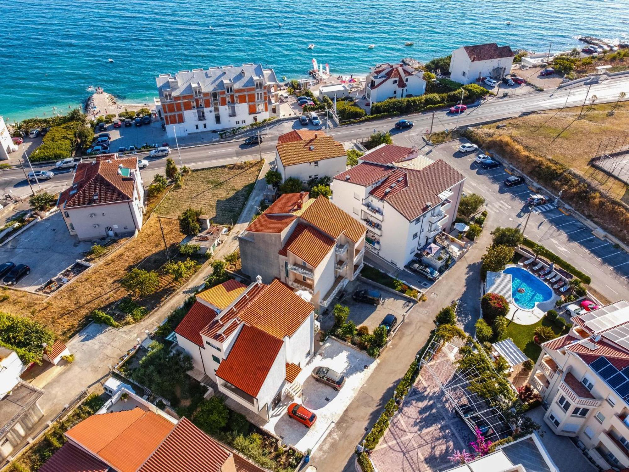 Ve & Ki Apartman Podstrana Kültér fotó